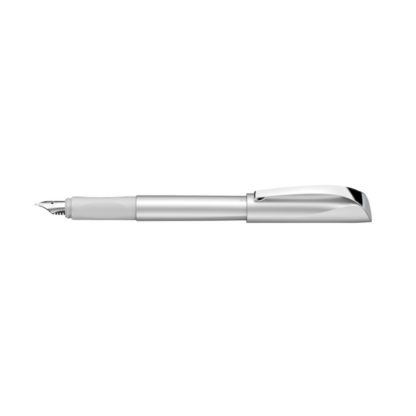 Schneider Ceod Shiny Fountain Pen Side (Stone Grey)