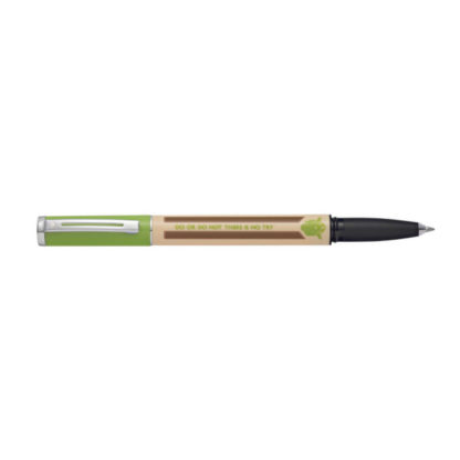 Sheaffer Star Wars Yoda Rollerball Pen Side With Cap Posted