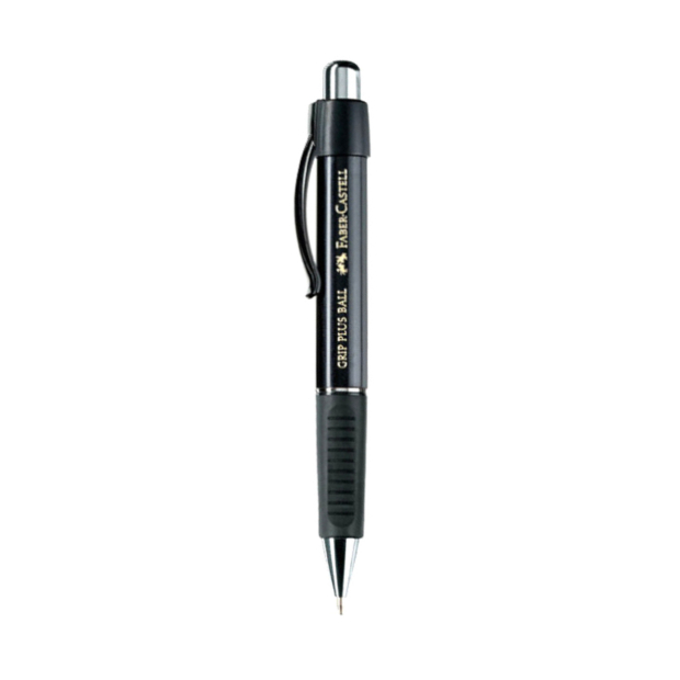 FaberCastell Grip Plus Ballpoint Pen (Black) InexPens