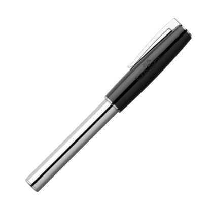 Top Faber-Castell Loom Fountain Pen (Piano Black)