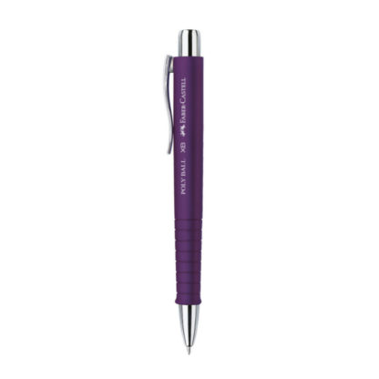 Top Faber Castell Poly Extra Broad Ballpoint Pen (Plum)