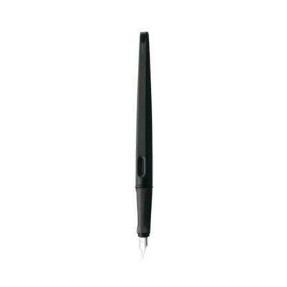 Top Lamy Joy AL Fountain Pen (Black and White)