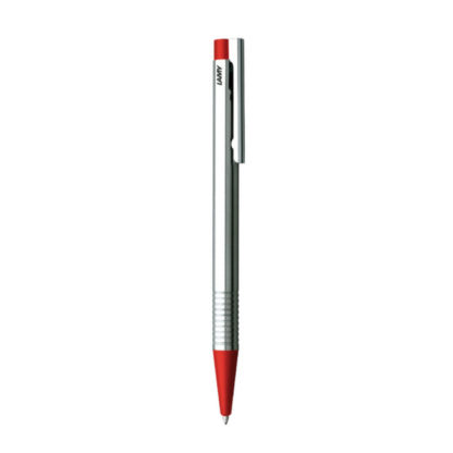Top Lamy Logo Steel Ballpoint Pen (Red)
