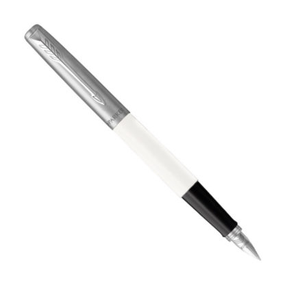 Top Parker Jotter Original Fountain Pen (White)