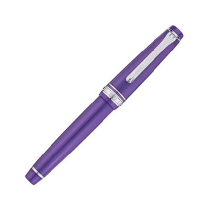 Top Sailor Professional Gear Slim (Sapporo) Fountain Pen (Metallic Violet with Rhodium Trim)