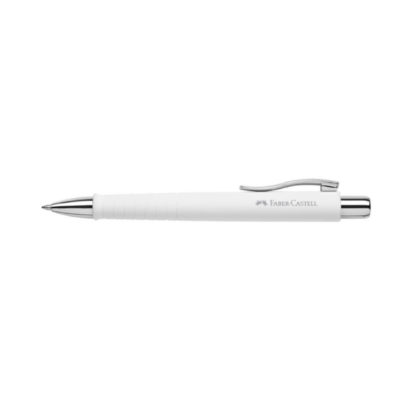 White Faber Castell Poly Extra Broad Gel Pen