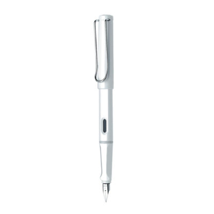 White Lamy Safari Fountain Pen