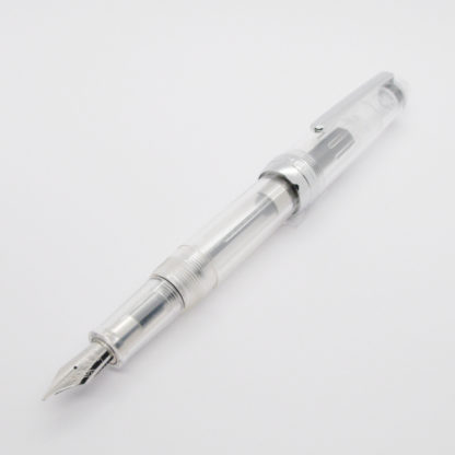 Jinhao 992 Fountain Pen Cap Posted (Clear Demonstrator)