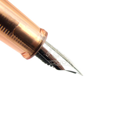 Jinhao 992 Fountain Pen Stainless Steel Nib (Red Demonstrator)