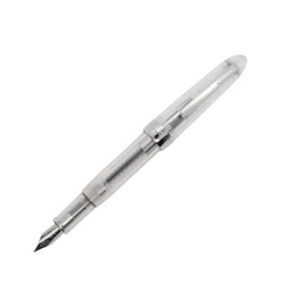 Jinhao 992 Fountain Pen With Cap Posted (Clear Demonstrator)
