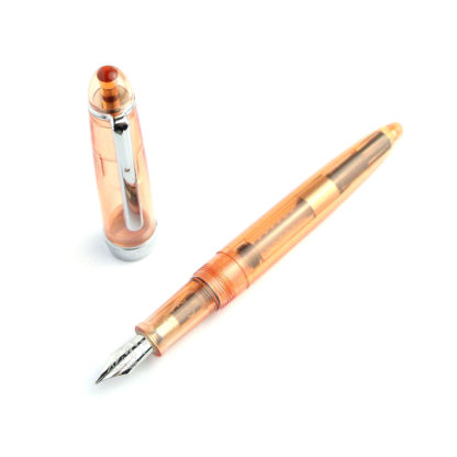 Top Jinhao 992 Fountain Pen (Red Demonstrator)