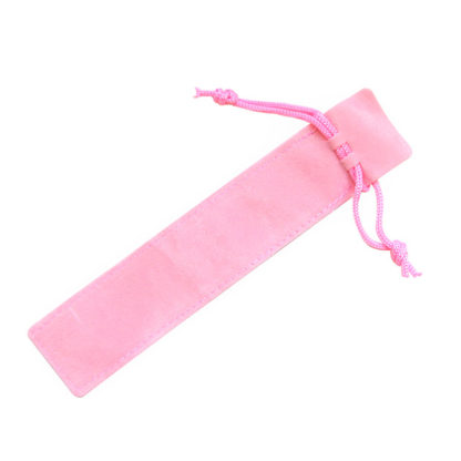 Pink Velvet Pen Pouch