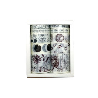 10 Vintage Washi Tape Pack
