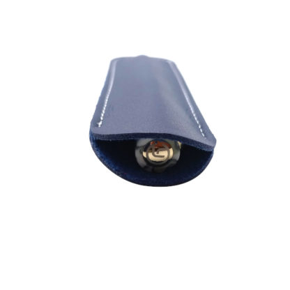 Leather Pencil Case (Blue)
