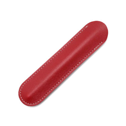 Leather Pen Sleeve (Red) - Image 5