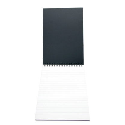 Rhodia Classic Wirebound Lined Paper Notepad A5 148 x 210 (Black)