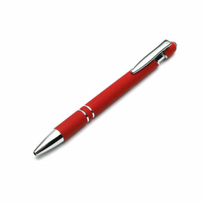 Red Metal Touch Multi Ballpoint Pen - Image 3