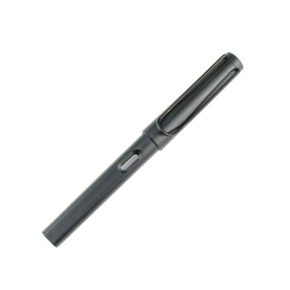 Modern Matte Black EF Fountain Pen With Cap