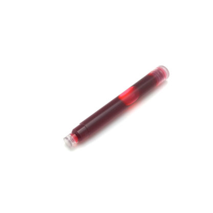 Levenger Slim Fountain Pen Ink Cartridge (Red)