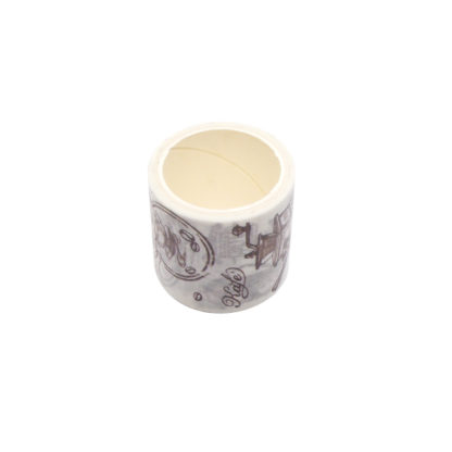Black and White Coffee Washi Tape