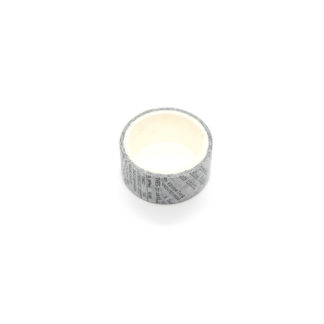 Black and White News Washi Tape