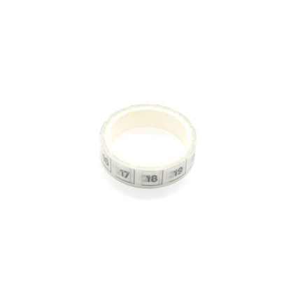 Black and White Numbers Washi Tape