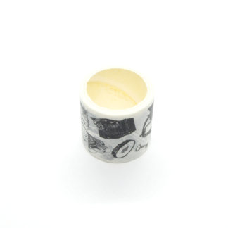 Black and White Vintage Washi Tape