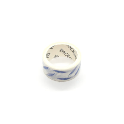 Blue Leafs Washi Tape