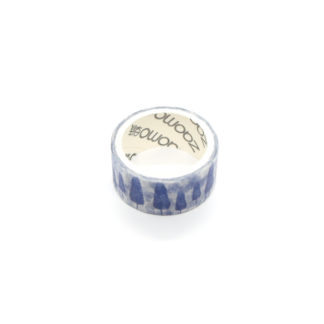 Blue Trees Washi Tape