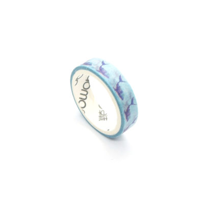 Modern Blue Dolphins Washi Tape