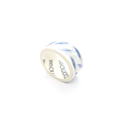 Modern Blue Leafs Washi Tape