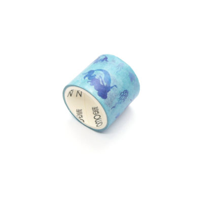Modern Blue Mermaid Washi Tape
