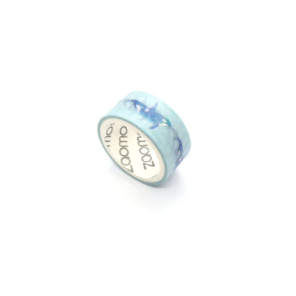 Modern Blue Whale Washi Tape