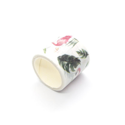Modern Flamingo in Nature Washi Tape