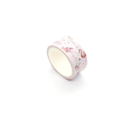Modern Pink Flamingo Washi Tape