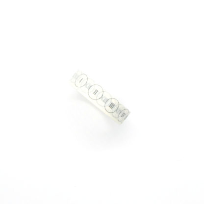 Top Black and White Roman Numerals Washi Tape