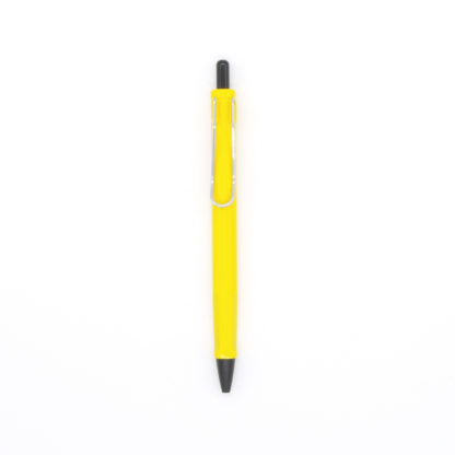 Yellow Jinhao 598 Gel Pen With Metal Clip