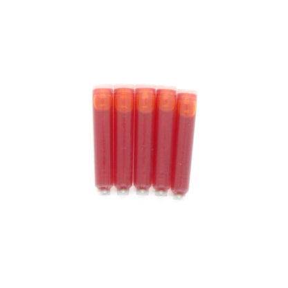 Pack of Orange Levenger Fountain Pen Ink Cartridges