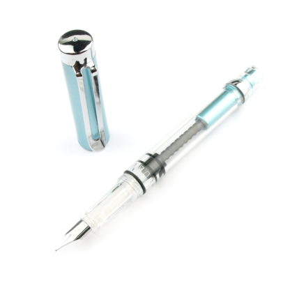 Wing Sung 3008 Fountain Pen Details (Turquoise)