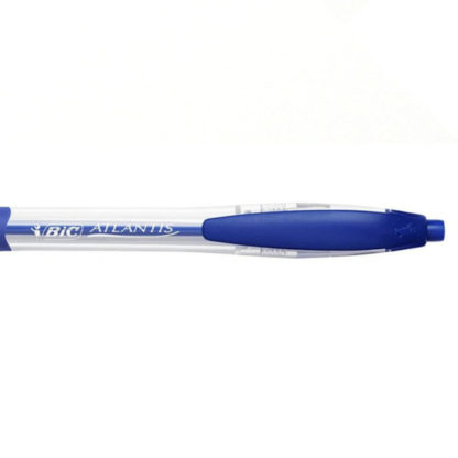 Bic Atlantis Ballpoint Pen Clip (Blue)