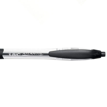 Bic Atlantis Classic Ballpoint Pen Clip (Black)