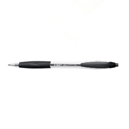Black Bic Atlantis Classic Ballpoint Pen (Plastic)