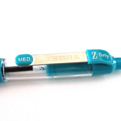 Zebra Mini Z-Grip Med Ballpoint Pen (Turquoise) - Image 4