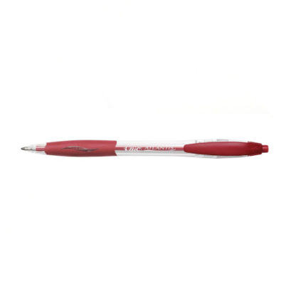 Red Bic Atlantis Classic Ballpoint Pen (Plastic)