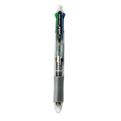Transparent & Grey Baile BL-185 5 in 1 Multipen
