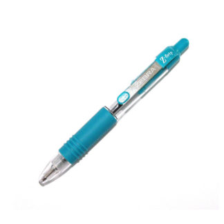 Zebra Mini Z-Grip Med Ballpoint Pen (Turquoise)