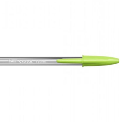 Bic Cristal Fun Broad 1.6mm Cap (Lime Green)