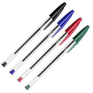 Bic Cristal Original Medium 1mm (Blue, Black, Red)