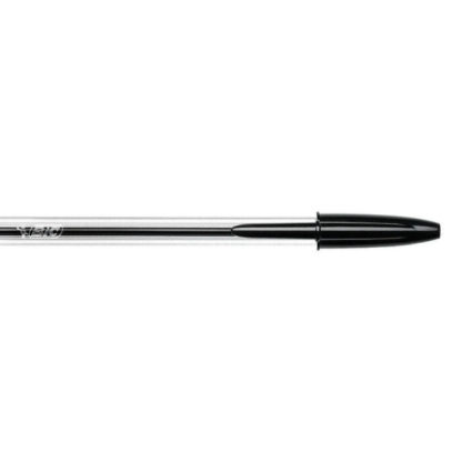 Bic Cristal Original Medium 1mm Cap (Black)