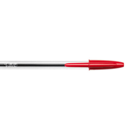 Bic Cristal Original Medium 1mm Cap (Red)